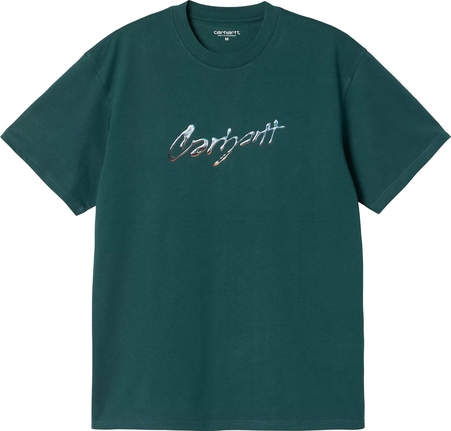 Product gallery image number 1 for product Drip Script Short Sleeves T-Shirt - Men's