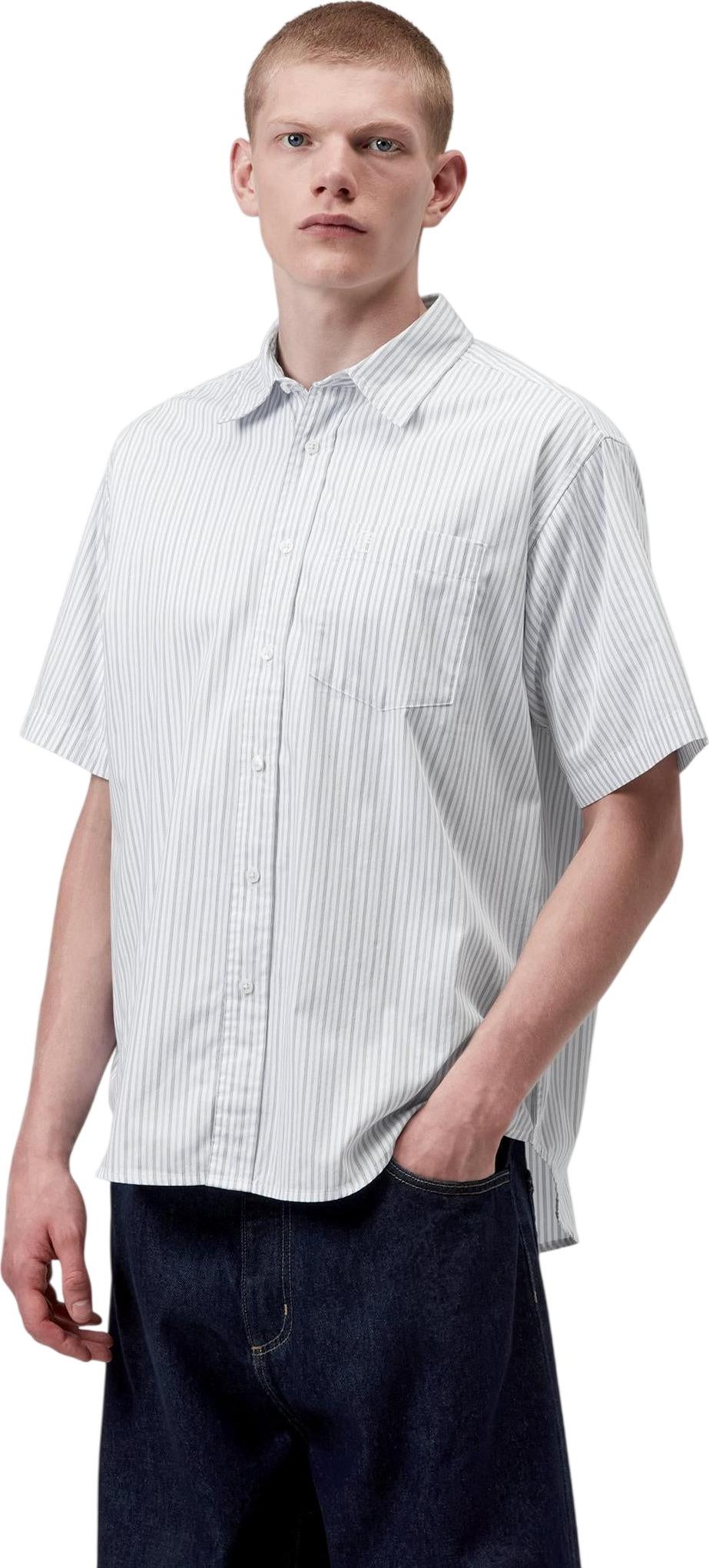 Product gallery image number 3 for product Short Sleeve Keene Stripe Shirt - Men's