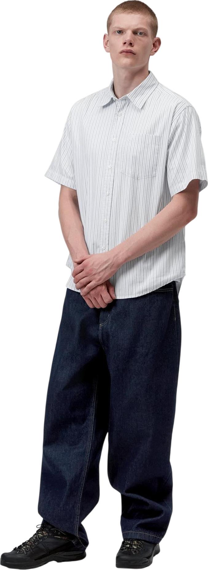 Product gallery image number 4 for product Short Sleeve Keene Stripe Shirt - Men's
