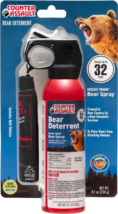 Product gallery image number 4 for product Ultra Bear Deterrent with holster -  8.1 oz