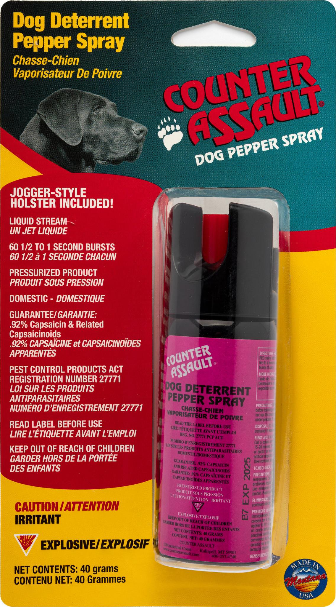 Product gallery image number 1 for product Canadian Dog Deterrent Pepper Spray - Pink