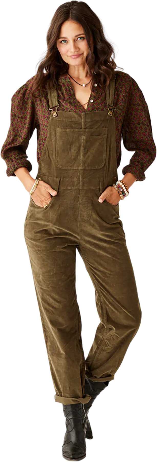 Image de produit pour Combinaison en velours côtelé Jason - Femme