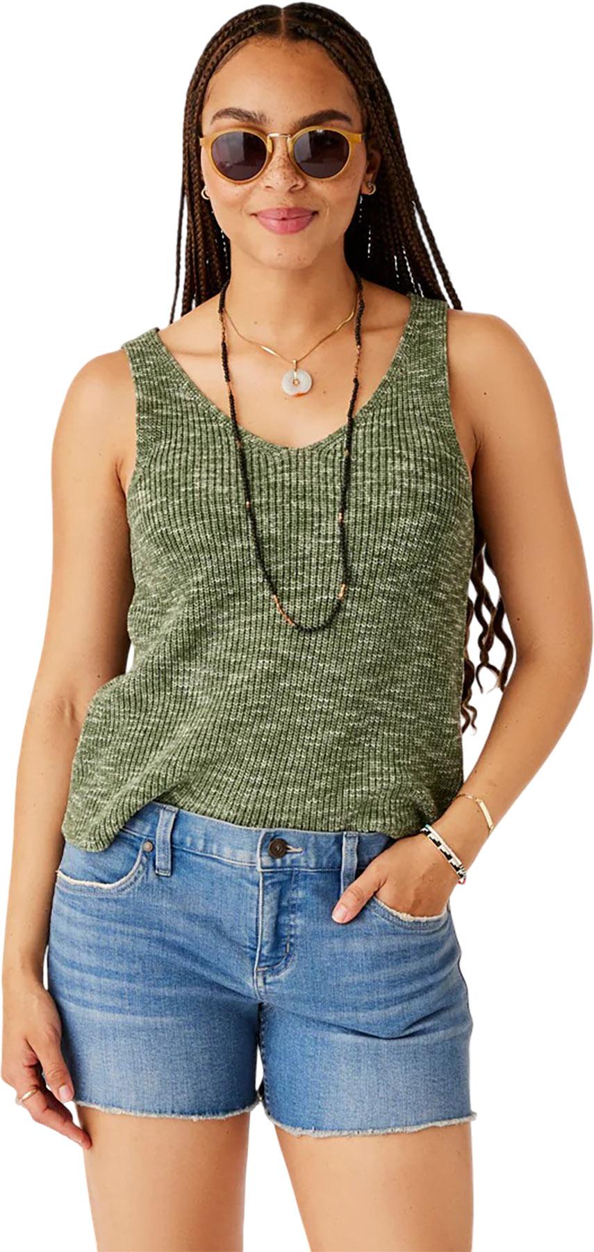 Product gallery image number 3 for product Micah Organic Cotton Sweater Tank Top - Women's