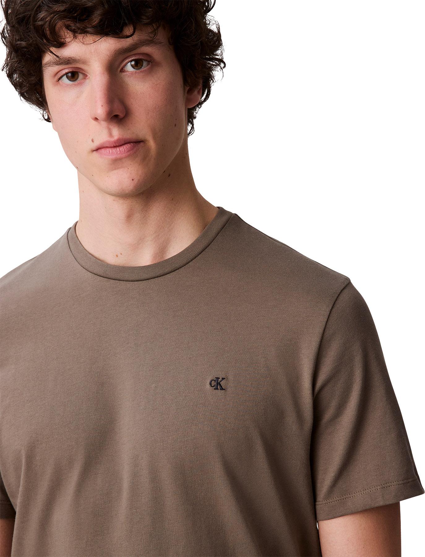 Product gallery image number 3 for product Smooth Cotton Monogram Logo T-Shirt - Men's
