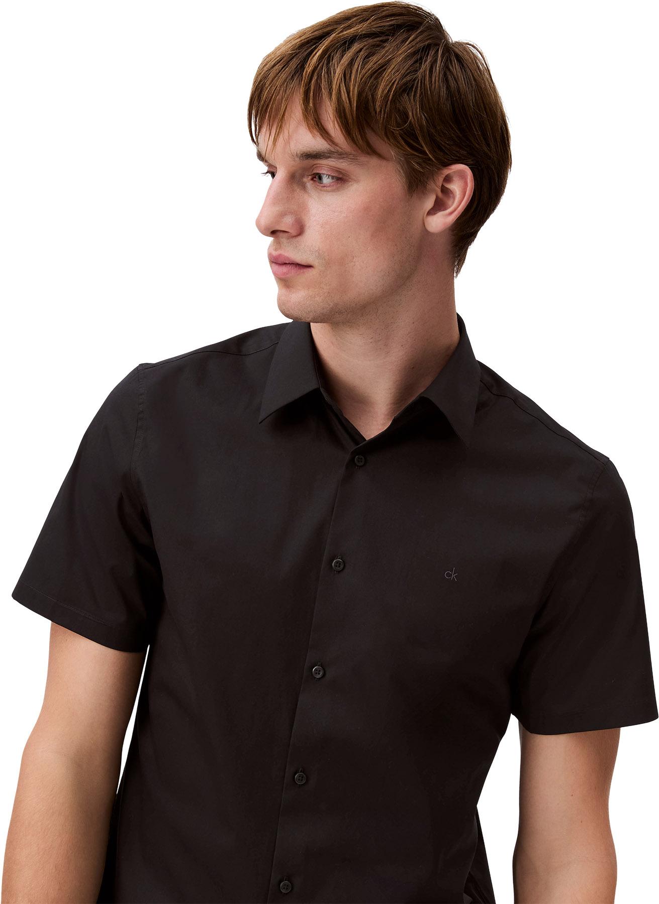 Product gallery image number 2 for product Cotton Stretch Slim Button-Down Shirt - Men's