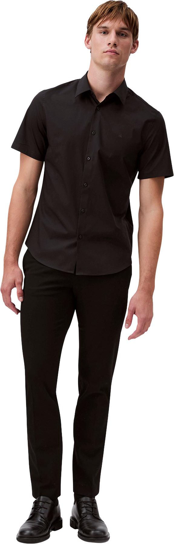 Product gallery image number 5 for product Cotton Stretch Slim Button-Down Shirt - Men's