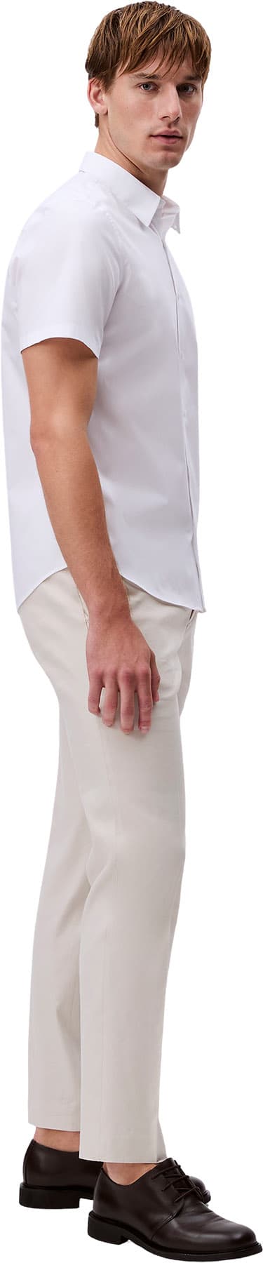 Product gallery image number 3 for product Cotton Stretch Slim Button-Down Shirt - Men's