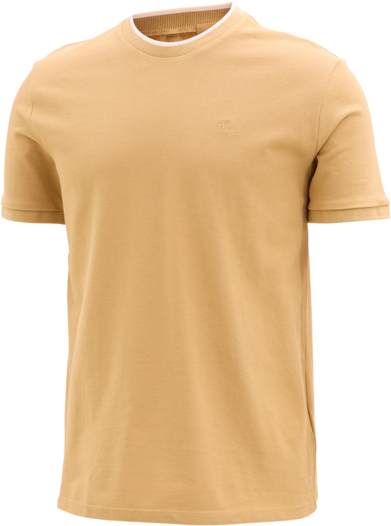 Numéro de l'image de la galerie de produits 2 pour le produit T-shirt à manches courtes et col rond Tipped Piqué - Homme