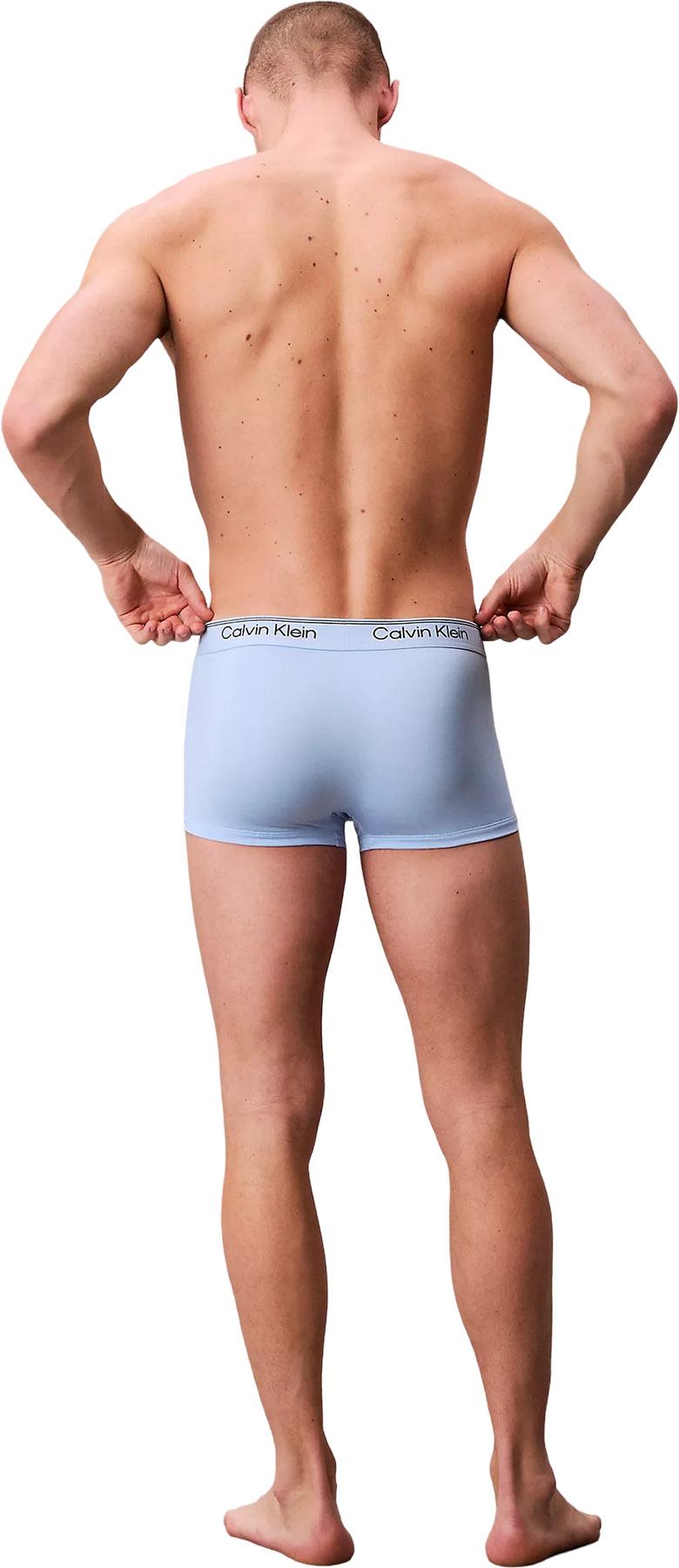 Product gallery image number 3 for product Caleçon à taille basse paquet de 3 Microfiber Stretch - Homme