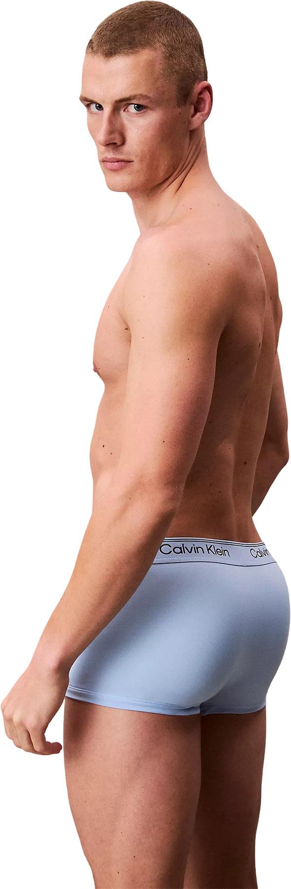 Product gallery image number 4 for product Caleçon à taille basse paquet de 3 Microfiber Stretch - Homme