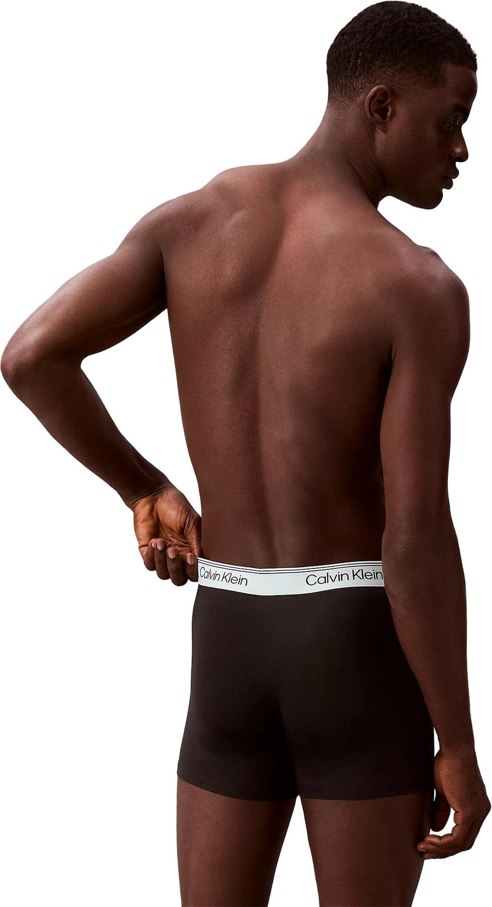 Product gallery image number 11 for product Boxeurs longs extensibles en microfibre paquet de 3 - Homme