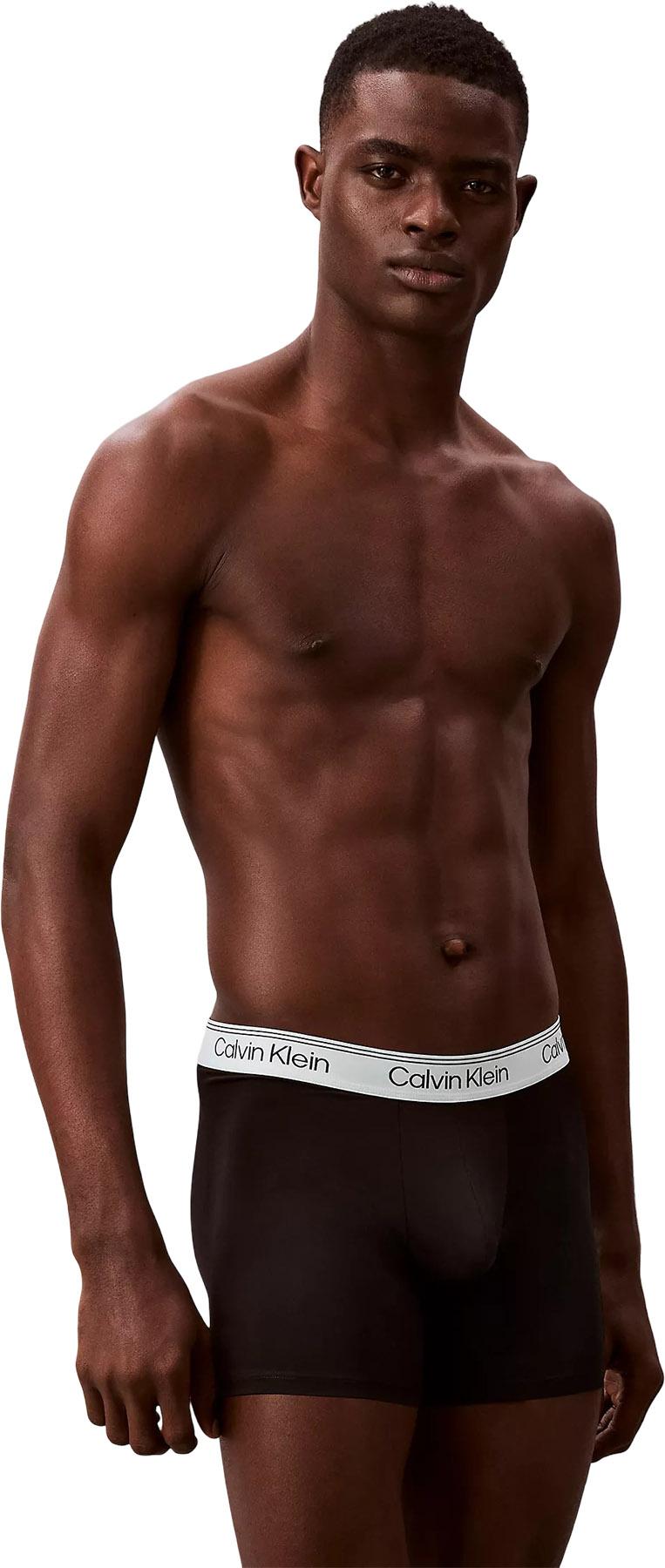 Product gallery image number 4 for product Boxeurs longs extensibles en microfibre paquet de 3 - Homme