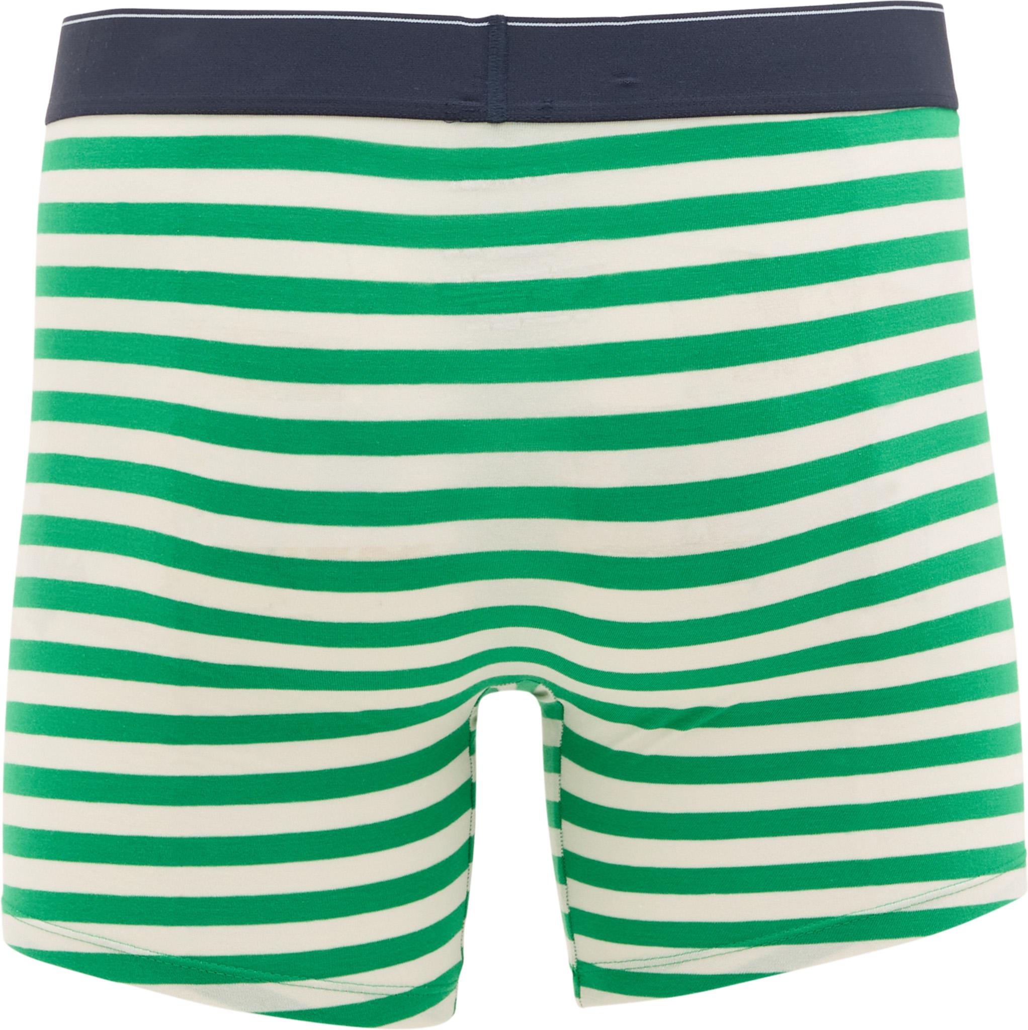 Product gallery image number 10 for product Boxeurs longs en coton extensible à monogramme graphique paquet de 3 - Homme