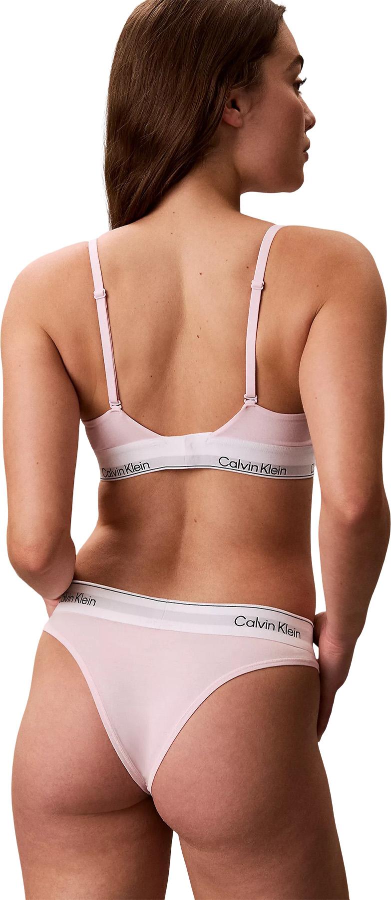 Product gallery image number 2 for product Icon Cotton Modal Lightly Lined Triangle Bralette - Women's