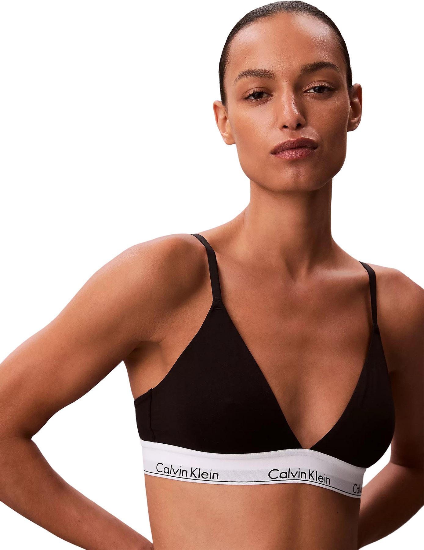 Product gallery image number 3 for product Icon Cotton Modal Lightly Lined Triangle Bralette - Women's