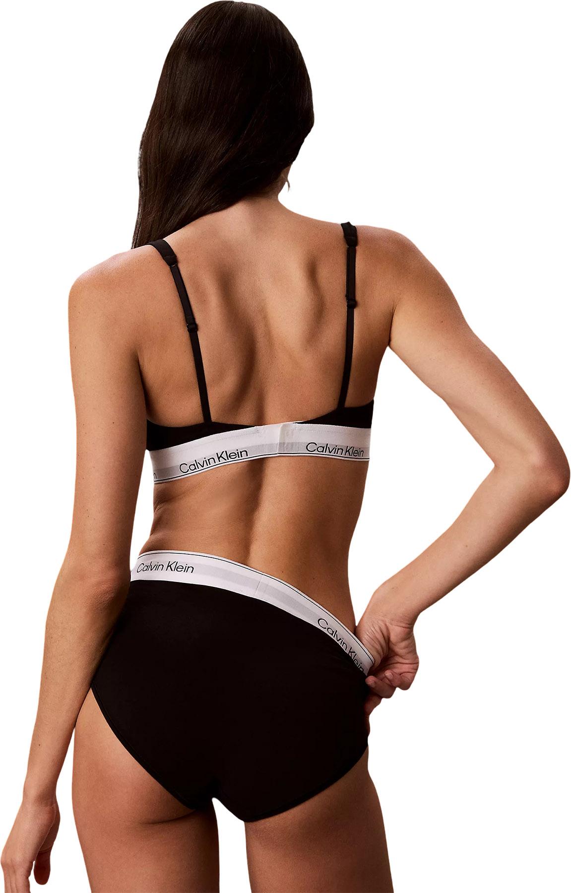Product gallery image number 4 for product Icon Cotton Modal Push Up Triangle Bra - Women's