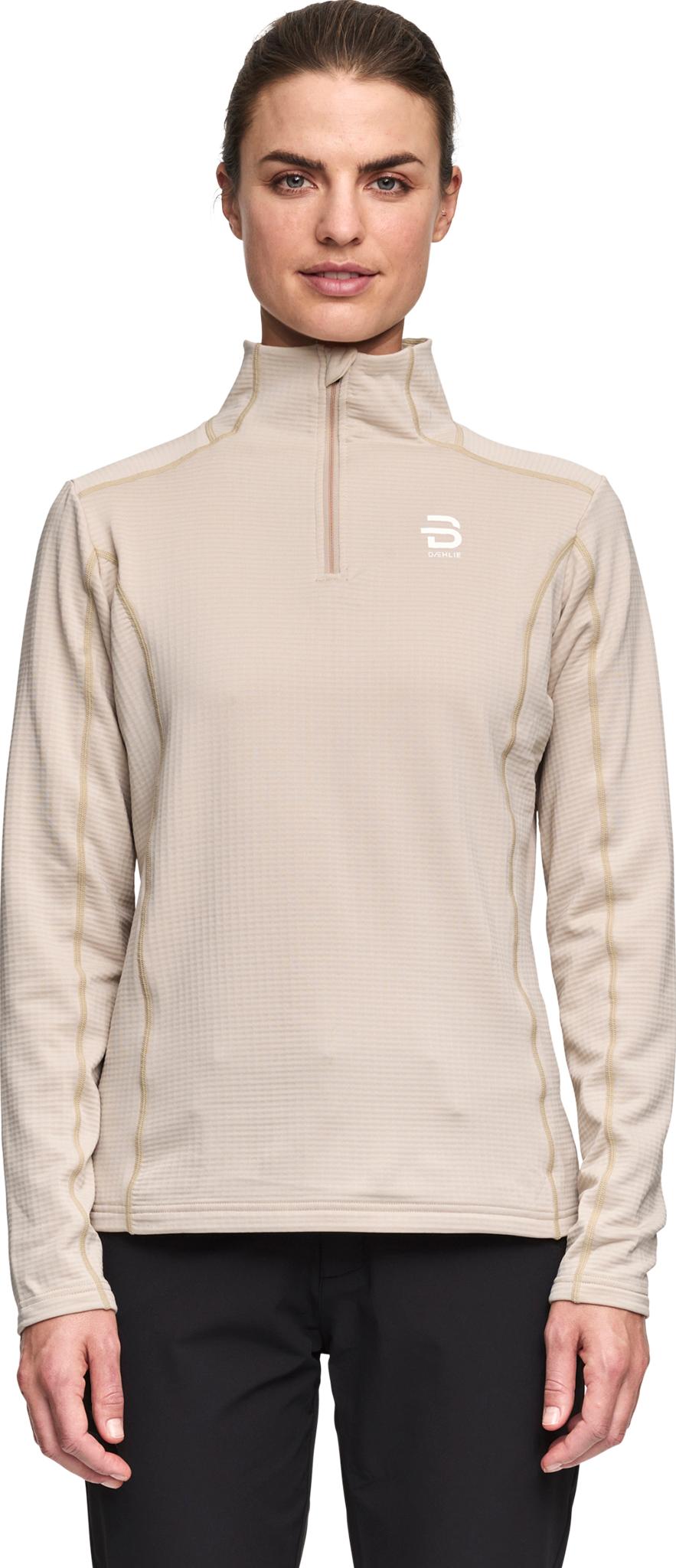 Product gallery image number 3 for product Grid Half Zip Sweater - Women's
