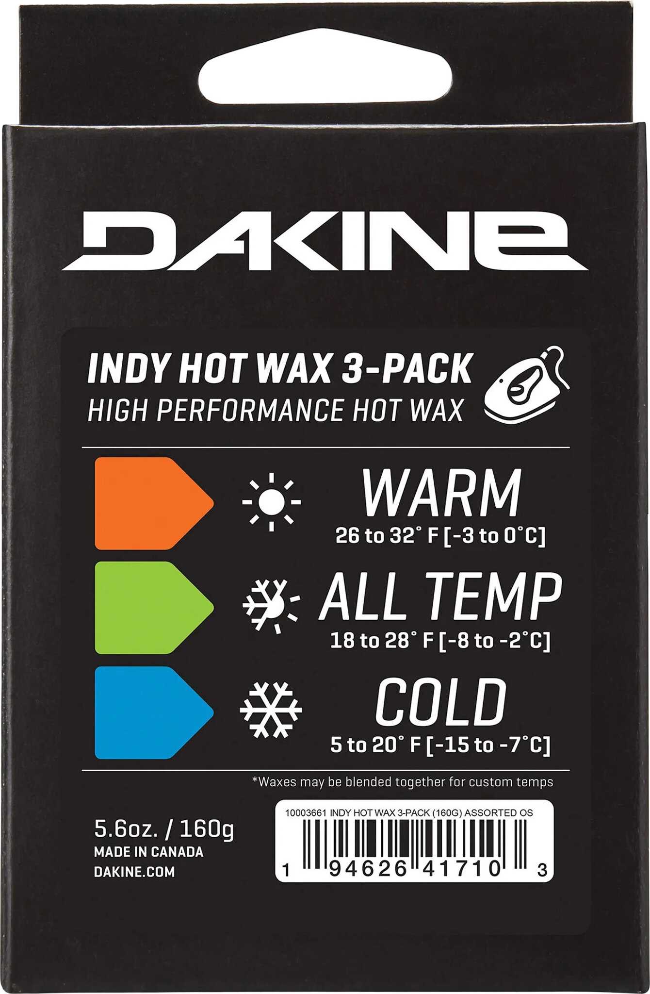 Product image for Indy 3-Pack Hot Wax 160g