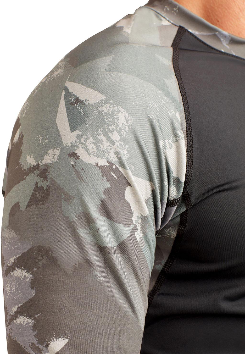 Numéro de l'image de la galerie de produits 4 pour le produit Rashguard à manches longues et coupe ajustée de Hd - Homme