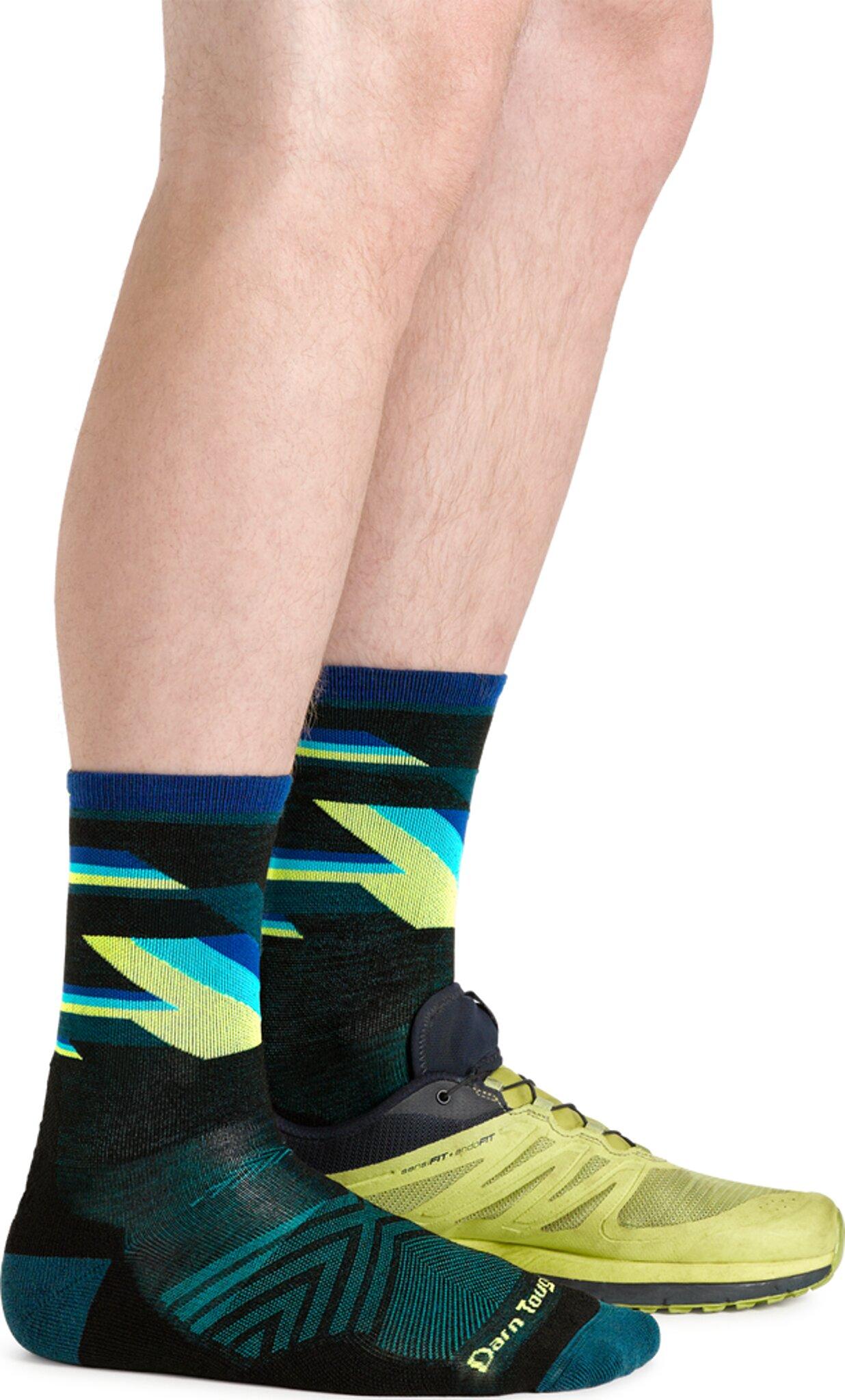 Product gallery image number 3 for product Bolt Micro Crew Ultra-Lightweight Running Socks - Men's