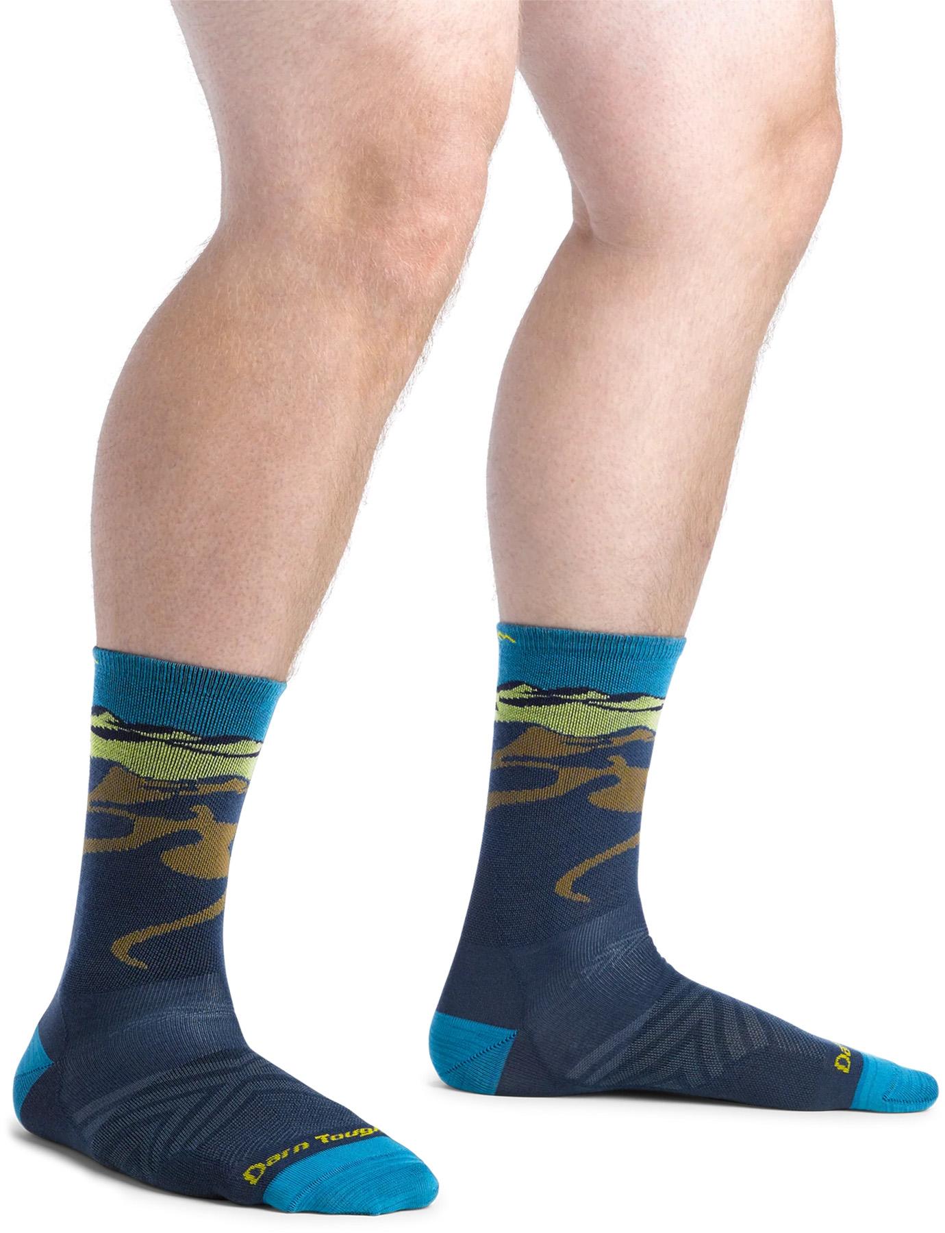 Product gallery image number 2 for product Ridge Runner Micro Crew Ultra-Lightweight Running Socks - Men's