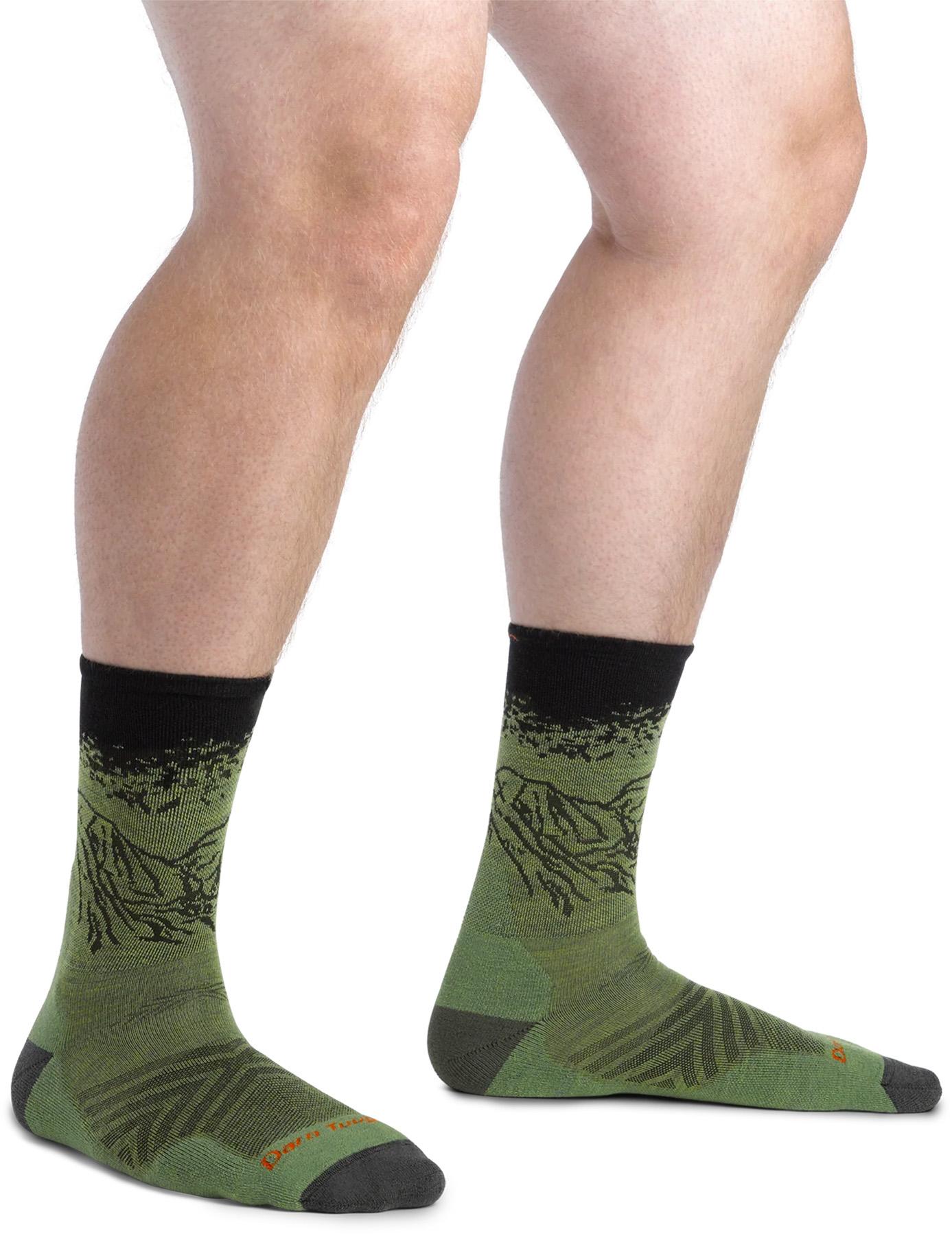 Product gallery image number 2 for product Vert Cushioned Micro Crew Ultra-Lightweight Running Socks - Men's