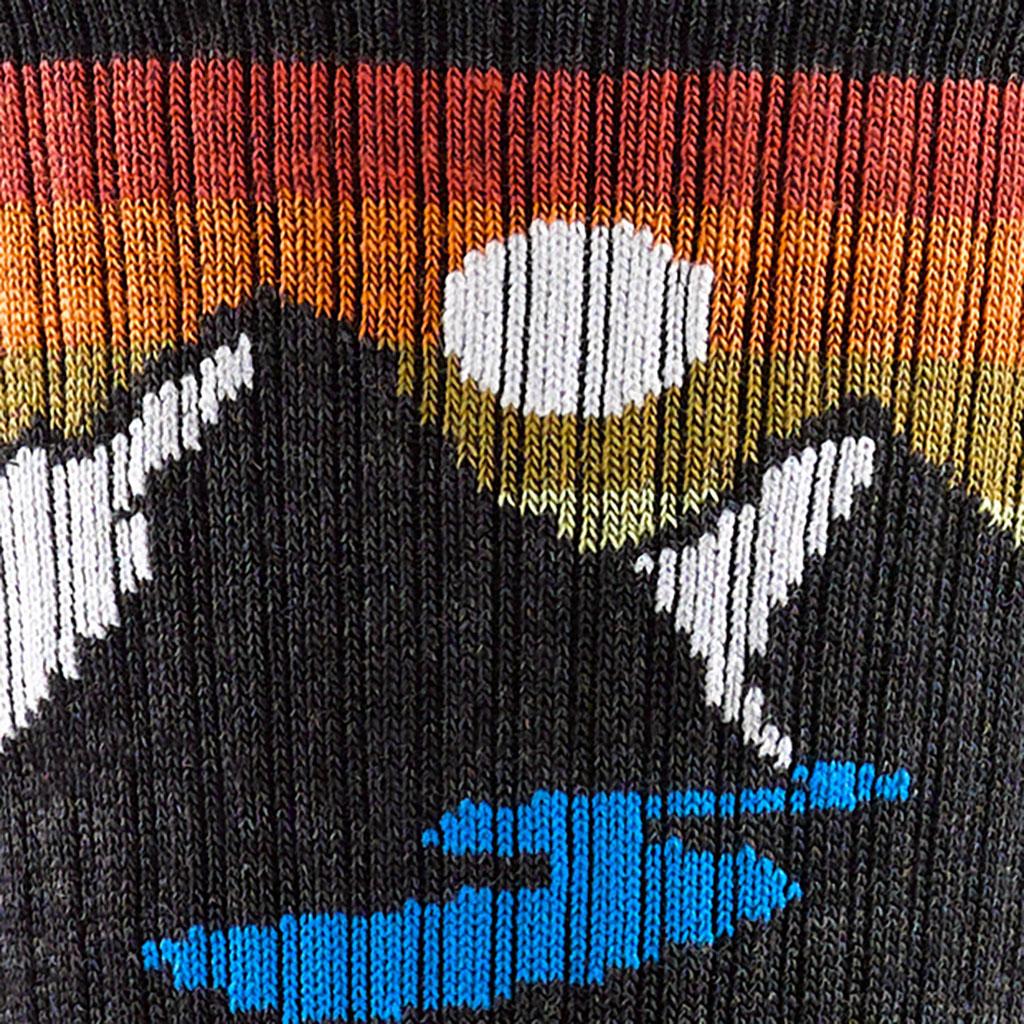 Numéro de l'image de la galerie de produits 2 pour le produit Chaussettes mi-mollet coussinées légères Van Wild - Unisexe