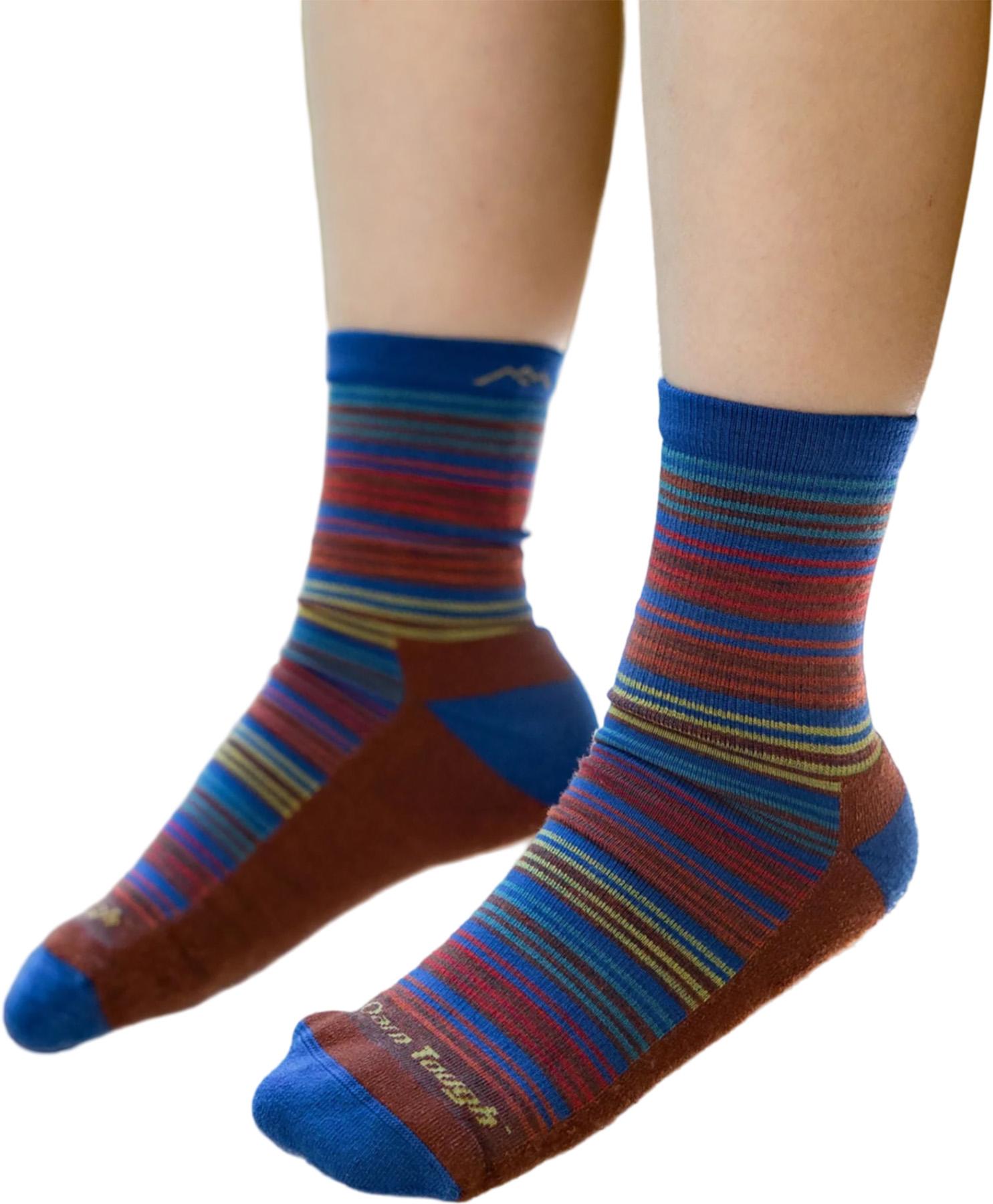 Product gallery image number 2 for product Zebra Canyon Micro Crew Lightweight Hiking Socks - Kids