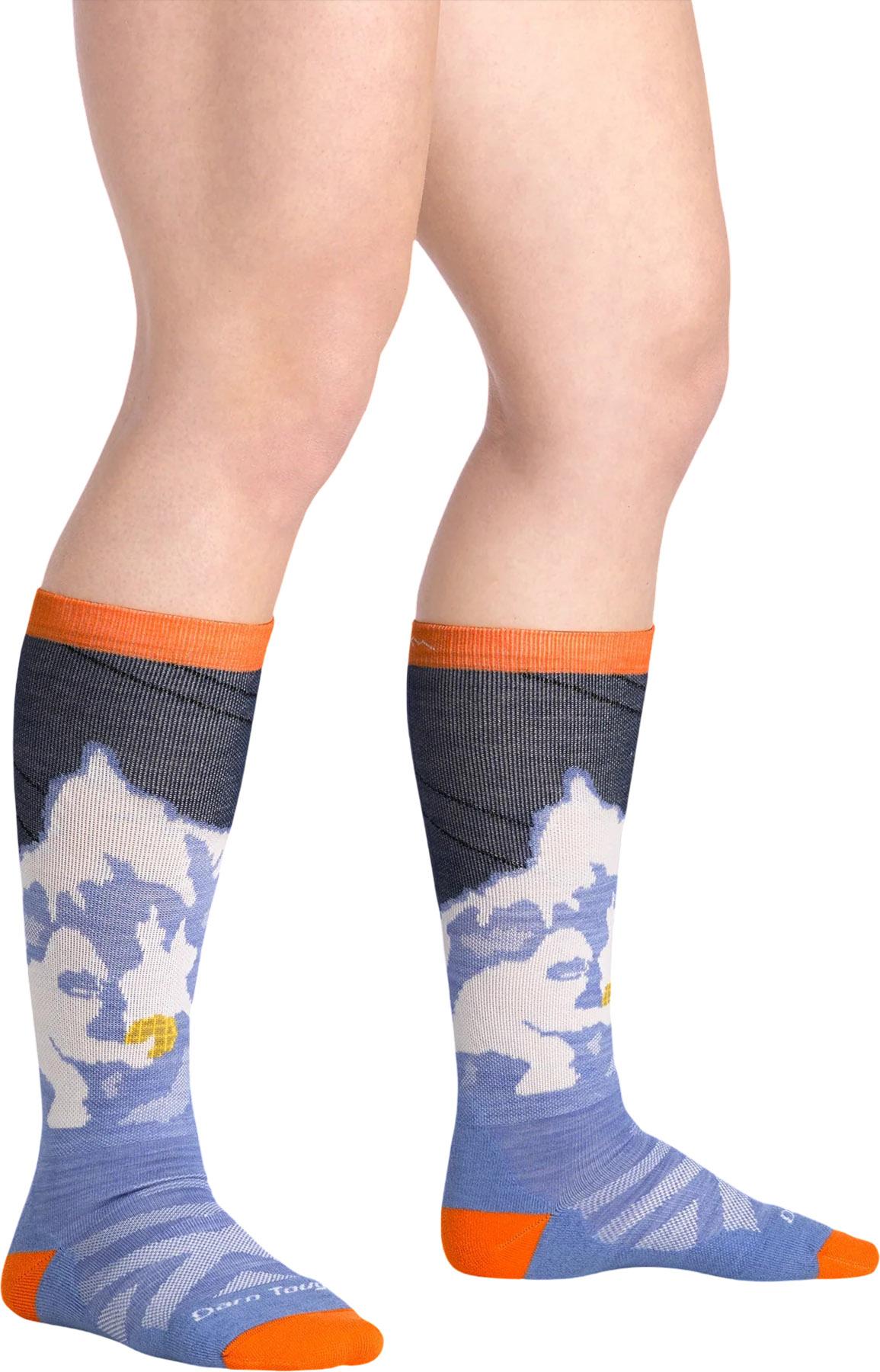 Product gallery image number 2 for product Little Yeti Over-the-Calf Midweight Ski and Snowboard Socks - Kids