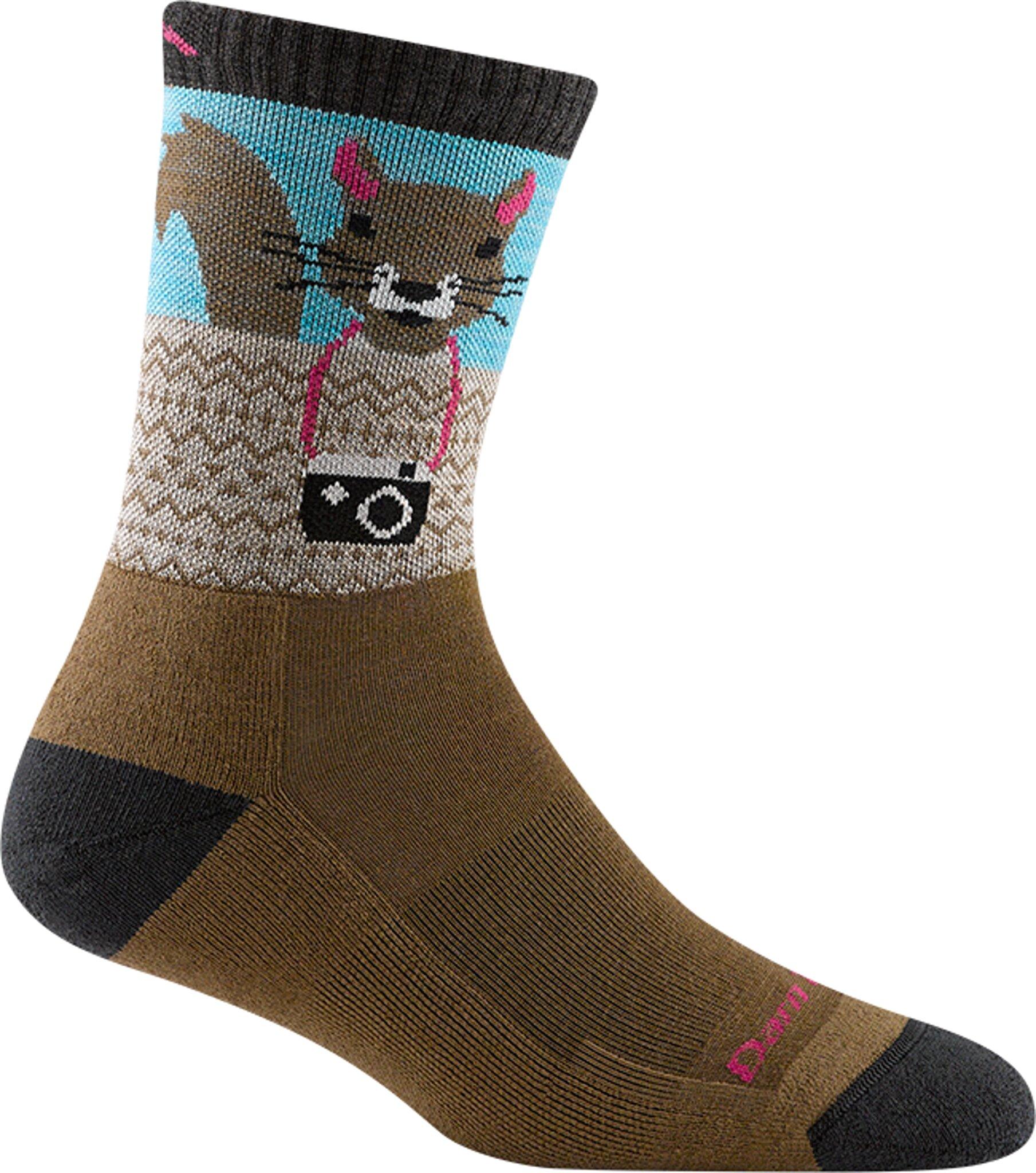 Product gallery image number 2 for product Critter Club Micro Crew Lightweight with Cushion Sock - Women's