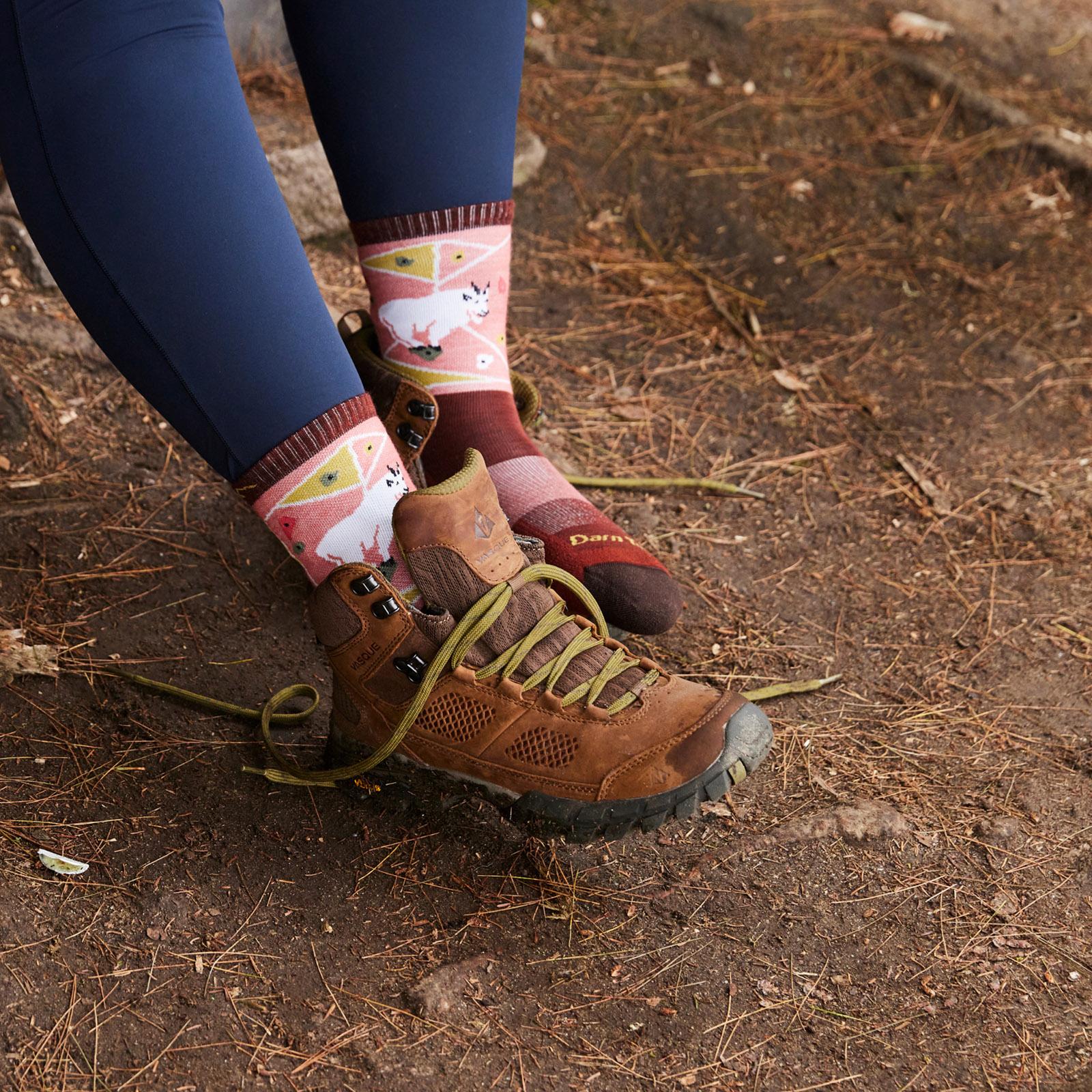 Product gallery image number 3 for product Critter Club Micro Crew Lightweight with Cushion Sock - Women's
