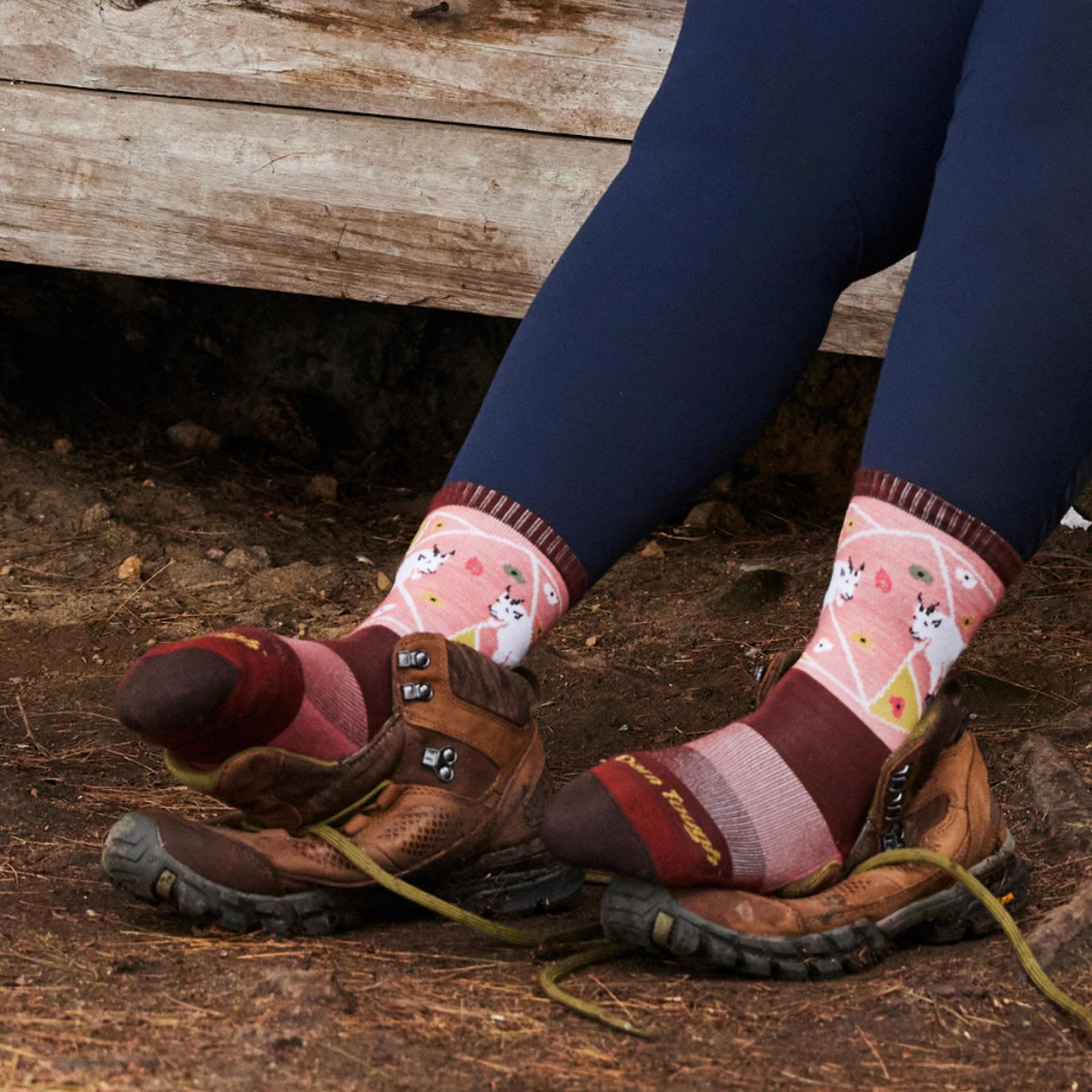 Product gallery image number 4 for product Critter Club Micro Crew Lightweight with Cushion Sock - Women's