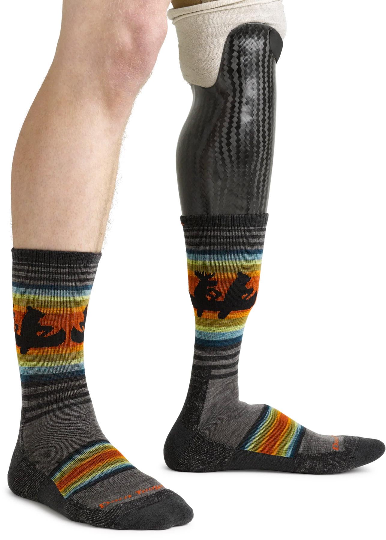 Product gallery image number 2 for product Willoughby Micro Crew Lightweight Hiking Sock - Men's