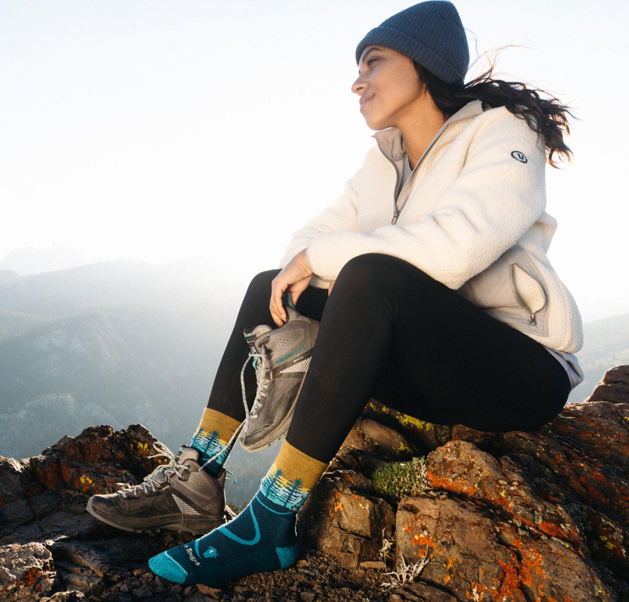 Product gallery image number 3 for product Northwoods Micro Crew Midweight Cushion Hiking Sock - Women's