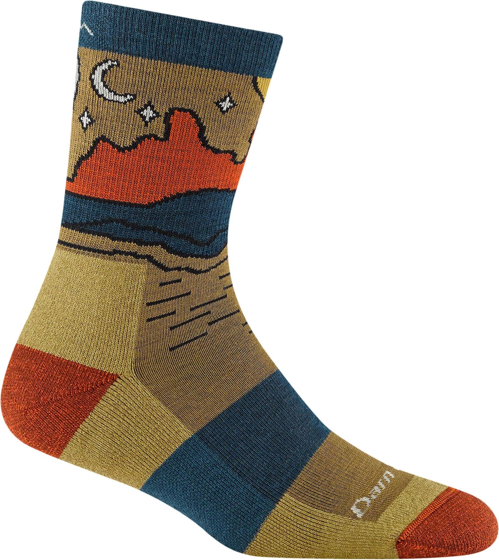 Product gallery image number 2 for product Celeste Micro Crew Midweight Hiking Socks - Women's