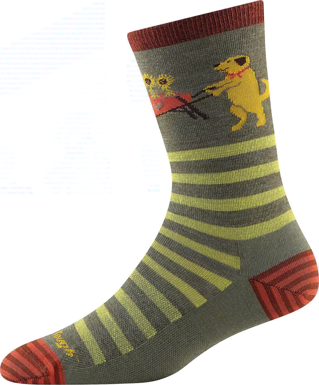 Product gallery image number 2 for product Animal Haus Crew Lightweight Socks - Women's