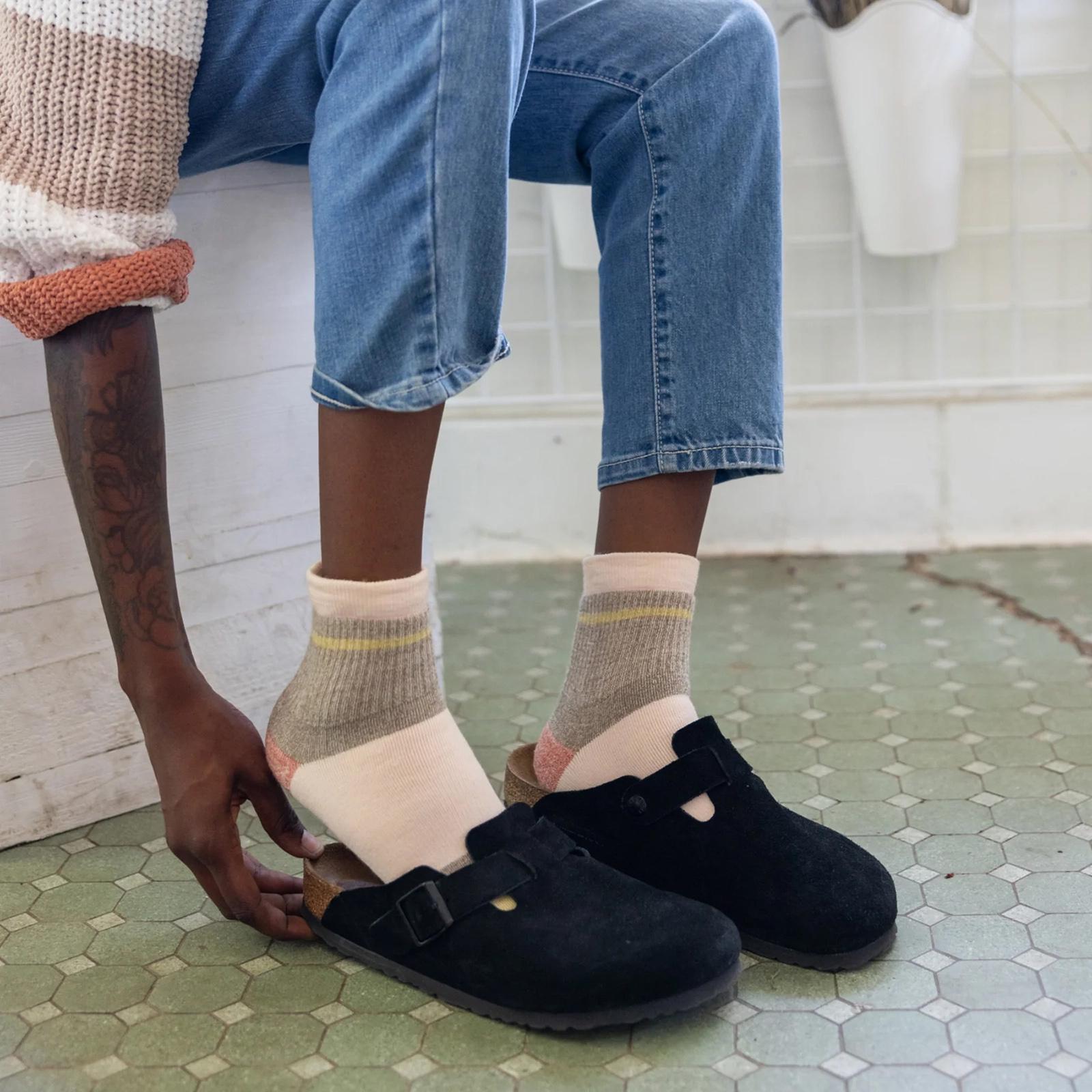 Product gallery image number 3 for product Home Base Shorty Heavyweight Lifestyle Socks - Women's