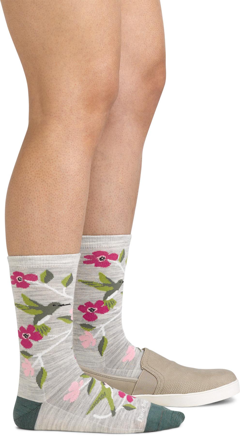 Product gallery image number 2 for product Birds Of A Feather Lightweight Lifestyle Crew Socks - Women's