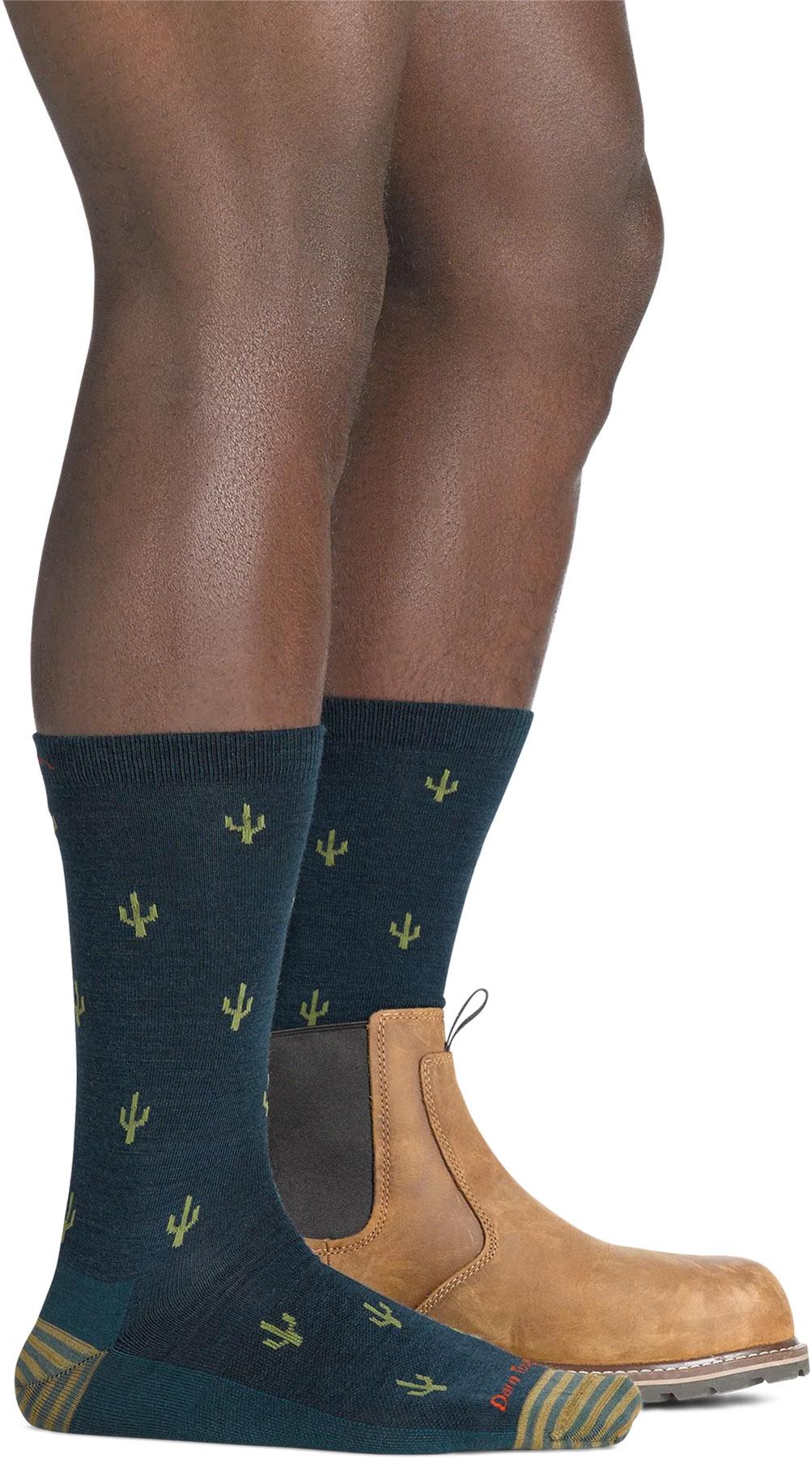 Product gallery image number 3 for product Chaussettes de tous les jours mi-mollet légères Wool'D Wool'D West - Homme