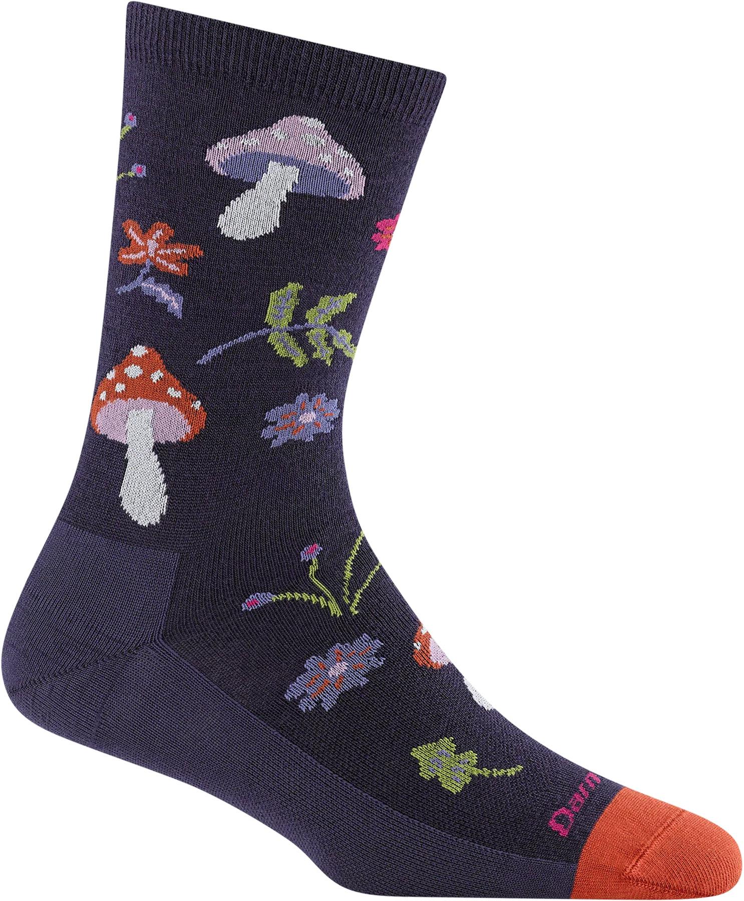 Product image for Shroom Bloom Lightweight Lifestyle Crew Socks - Women's