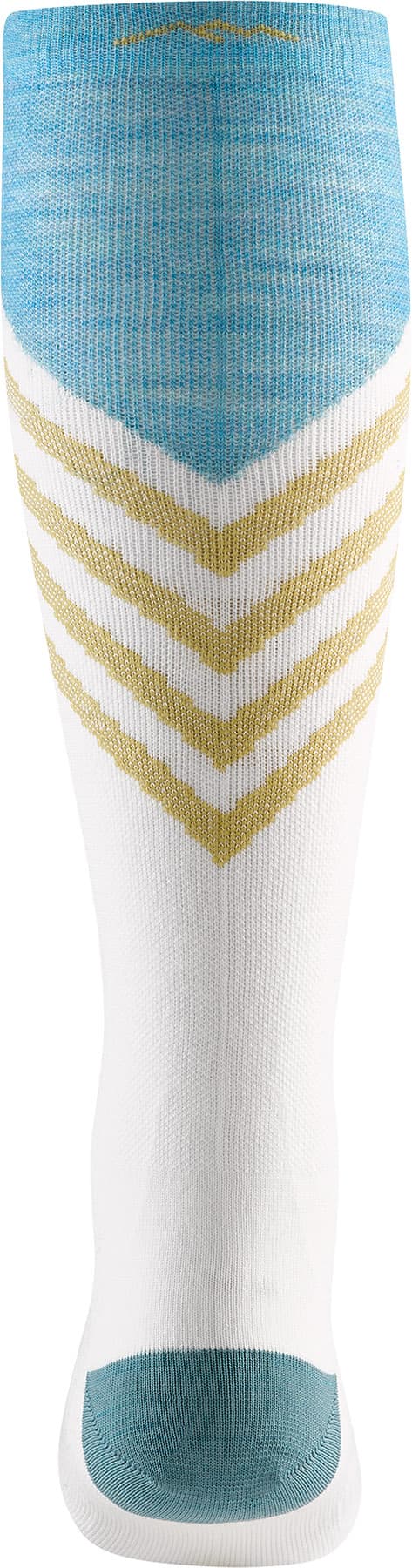 Product gallery image number 4 for product Peaks Over-The-Calf Ultra-Lightweight Ski & Snowboard Sock  - Women's