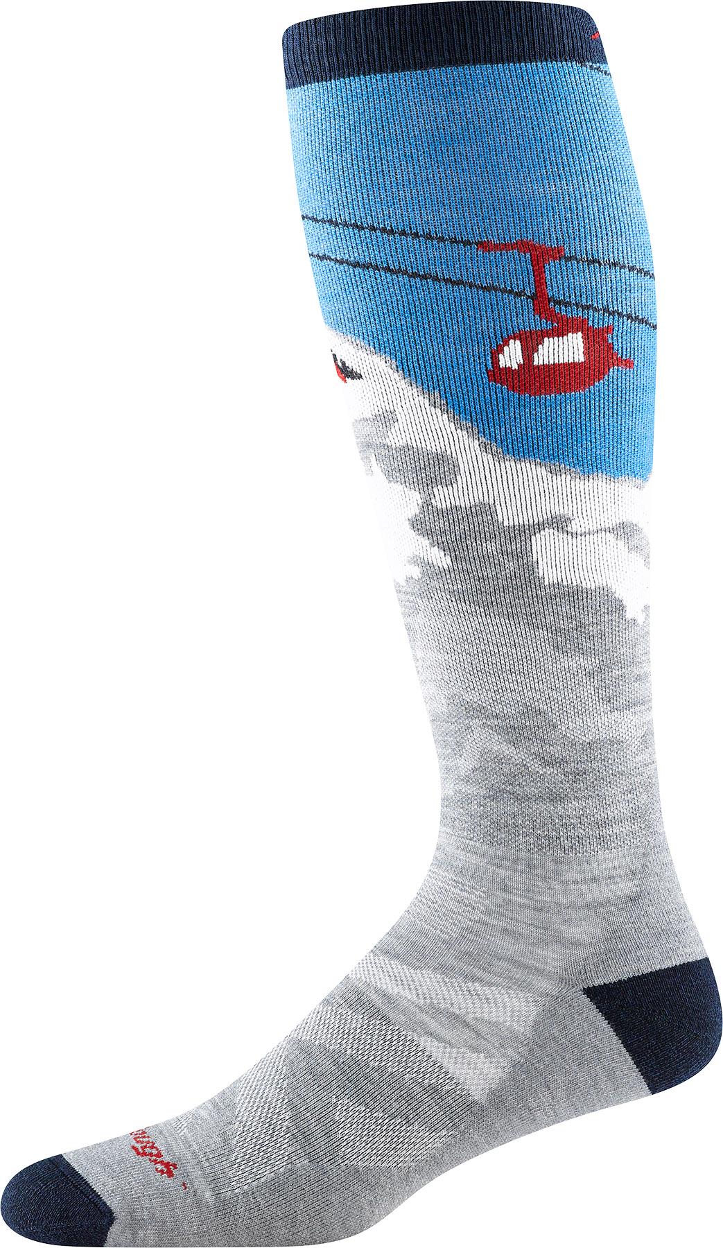Product gallery image number 4 for product Heady Yeti Over-the-Calf Midweight Ski and Snowboard Socks - Men's