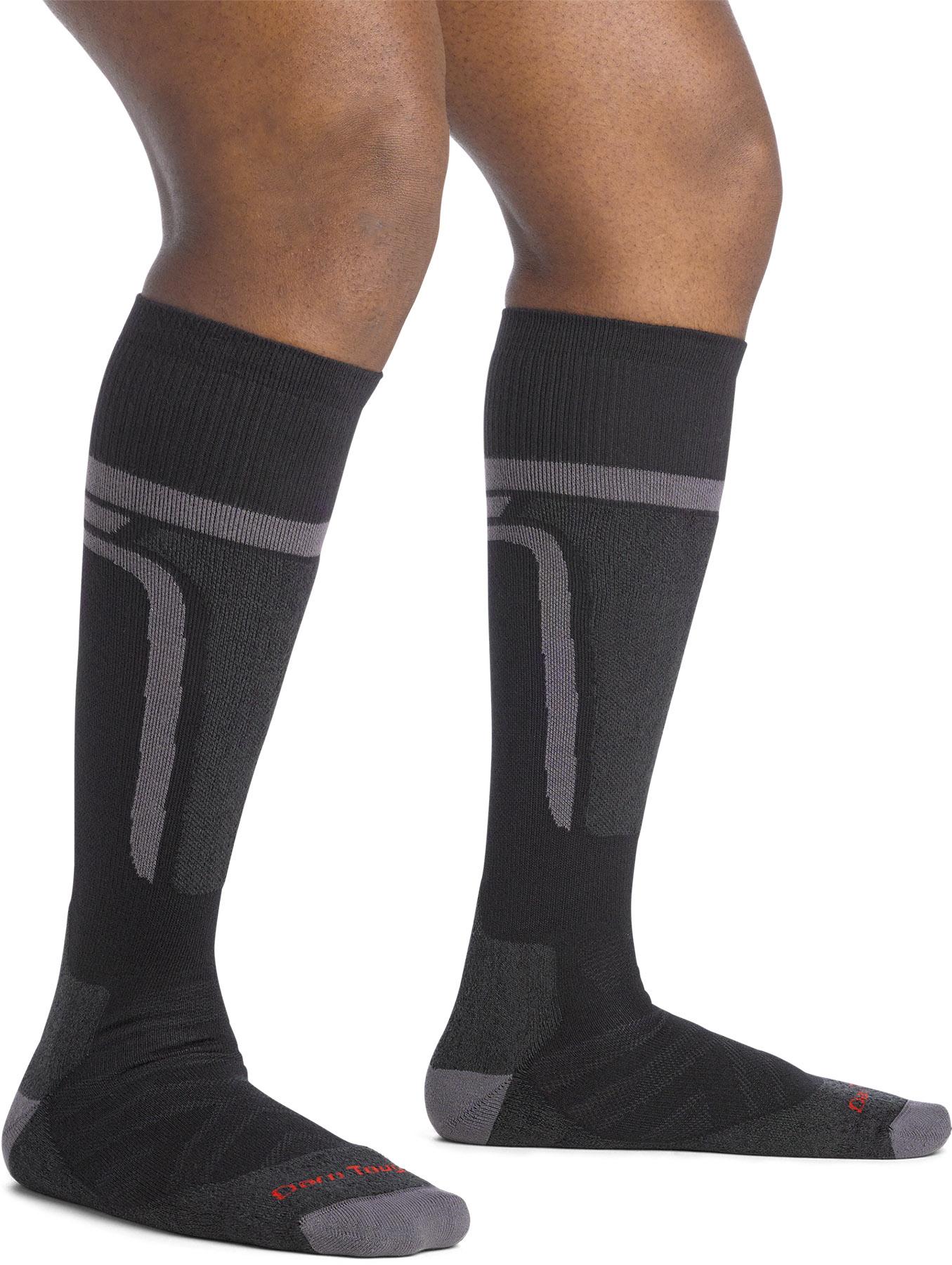 Product gallery image number 3 for product Thermolite Edge Over-the-Calf Midweight Ski and Snowboard Socks - Men's