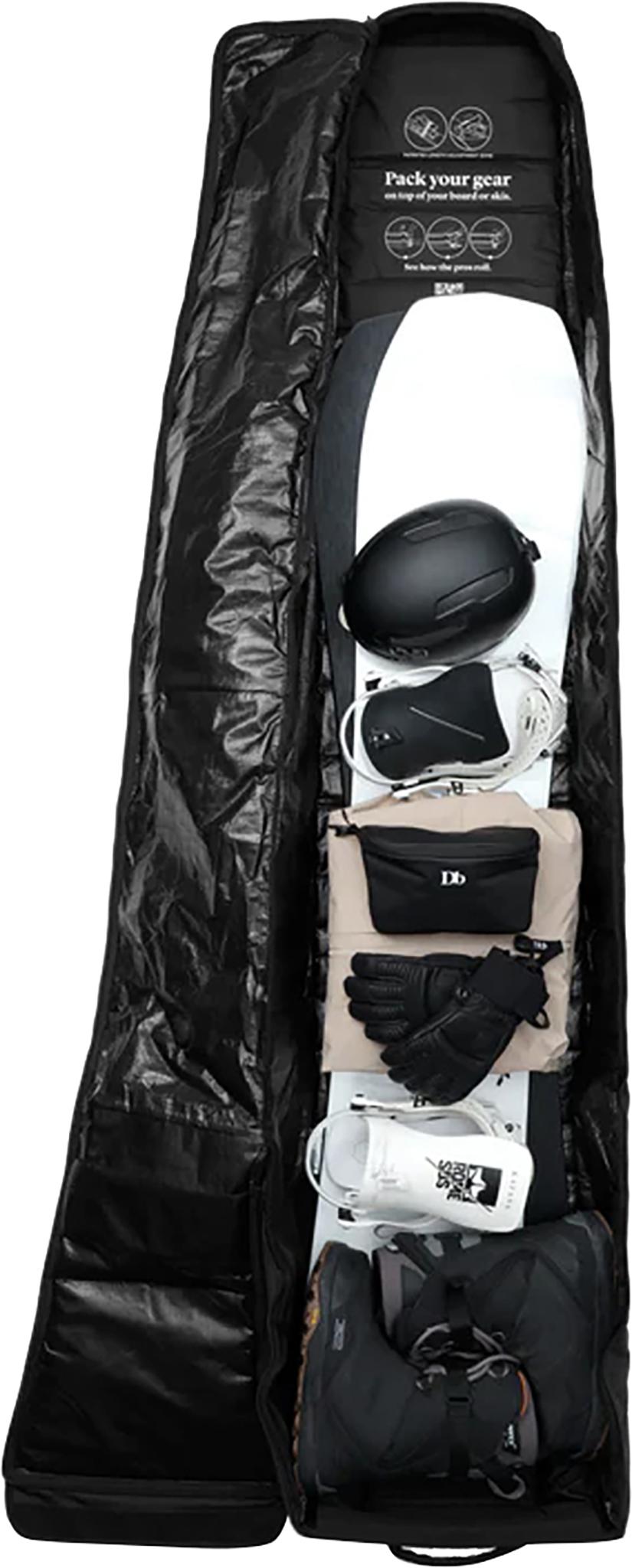 Product gallery image number 6 for product Snow Roller Pro Ski and Snowboard Bag 127L