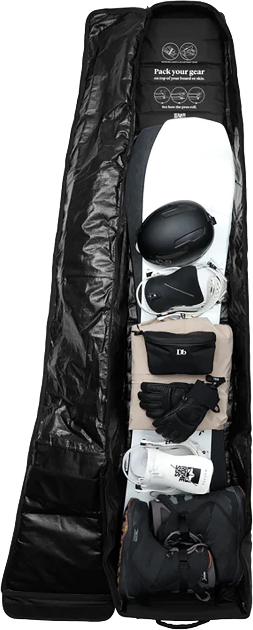 Product gallery image number 6 for product Snow Roller Pro Ski and Snowboard Bag 127L