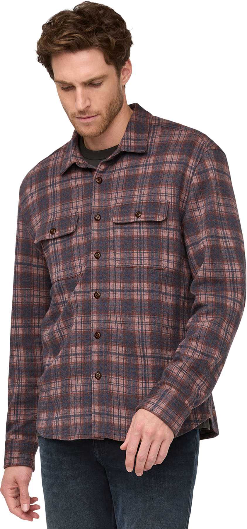 Product image for Performance Button Down Flannel Shirt - Men's