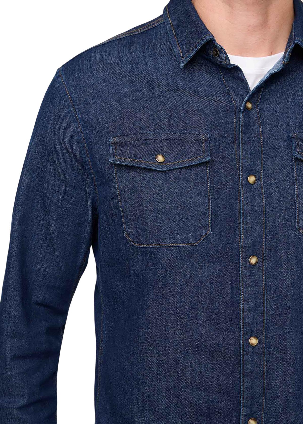 Product gallery image number 2 for product Performance Denim Lite Two-Pocket Shirt - Men's