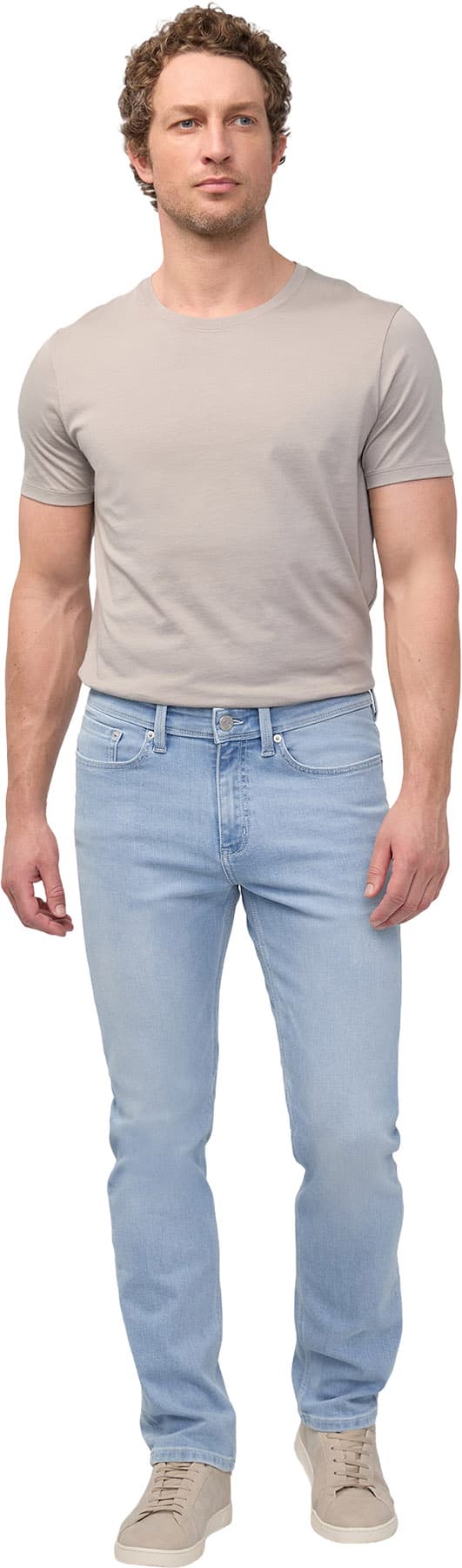Product gallery image number 4 for product Performance Denim+ Slim Straight Jeans - Men's