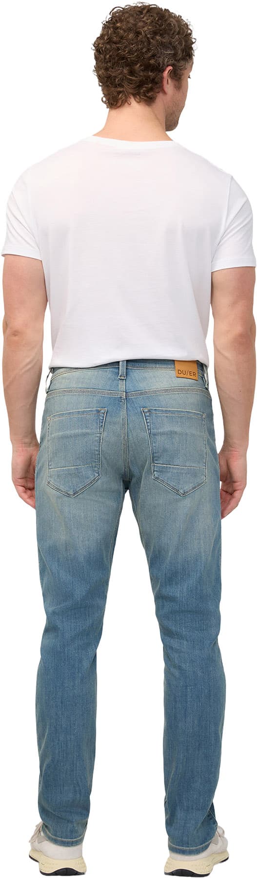 Product gallery image number 3 for product Performance Denim Relaxed Taper Jeans - Men's