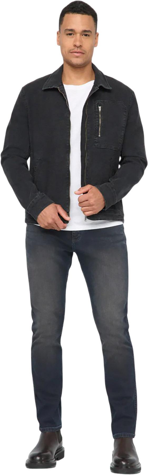 Product gallery image number 3 for product Performance Denim Relaxed Taper Jeans - Men's
